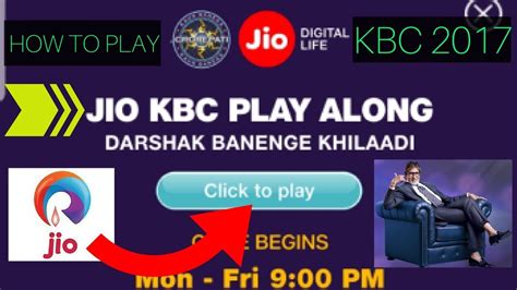 jio kbc participate|Jio KBC Play Along .